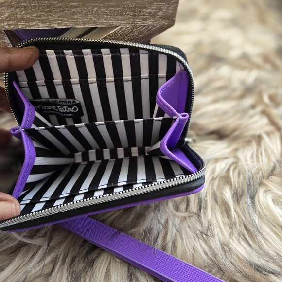 Marc Tetro wallet small purple - Picture 2 of 3